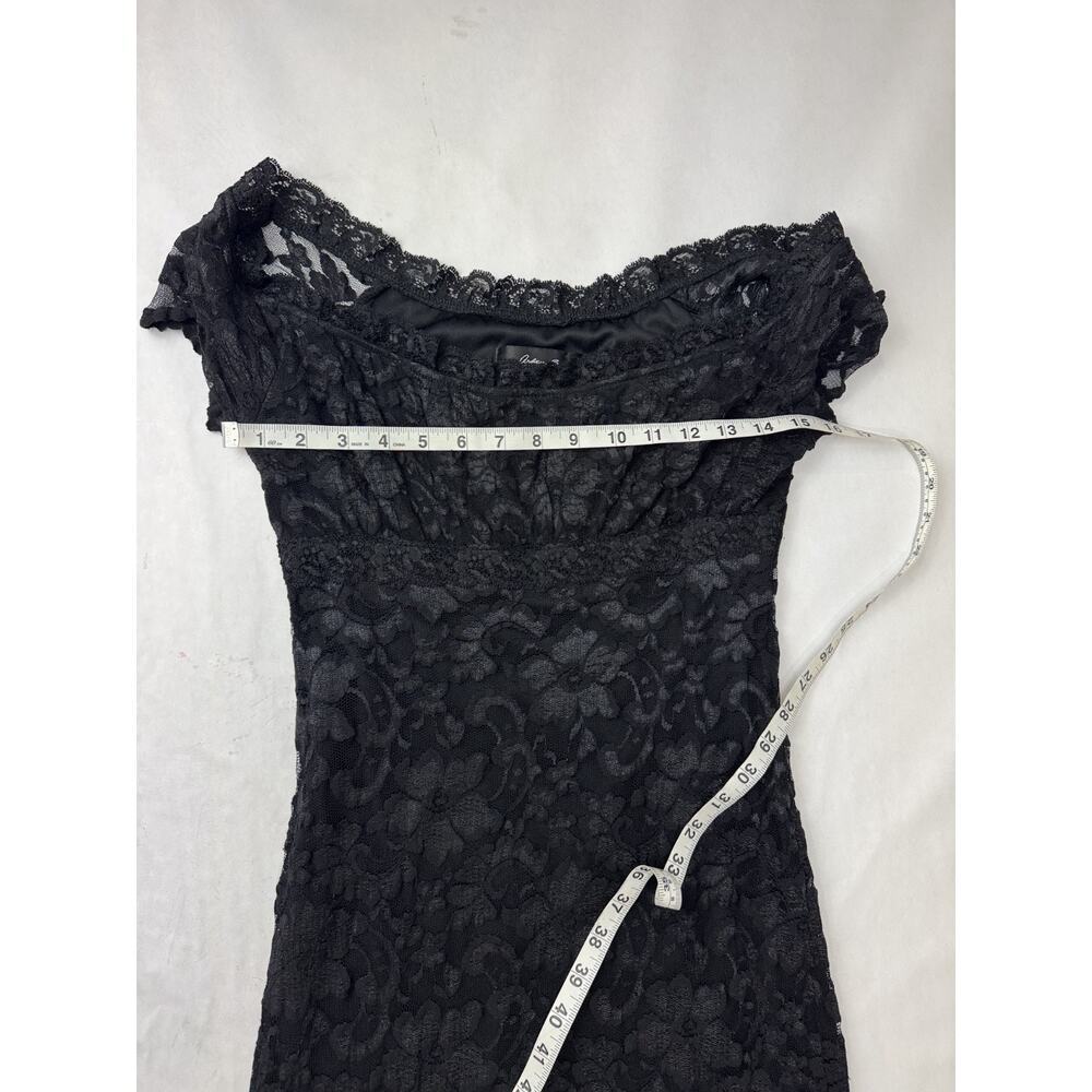 Black Lace Whimsigoth Gothic Dress Witchy Bodycon Vamp Arden B Party Women Small - Picture 2 of 7